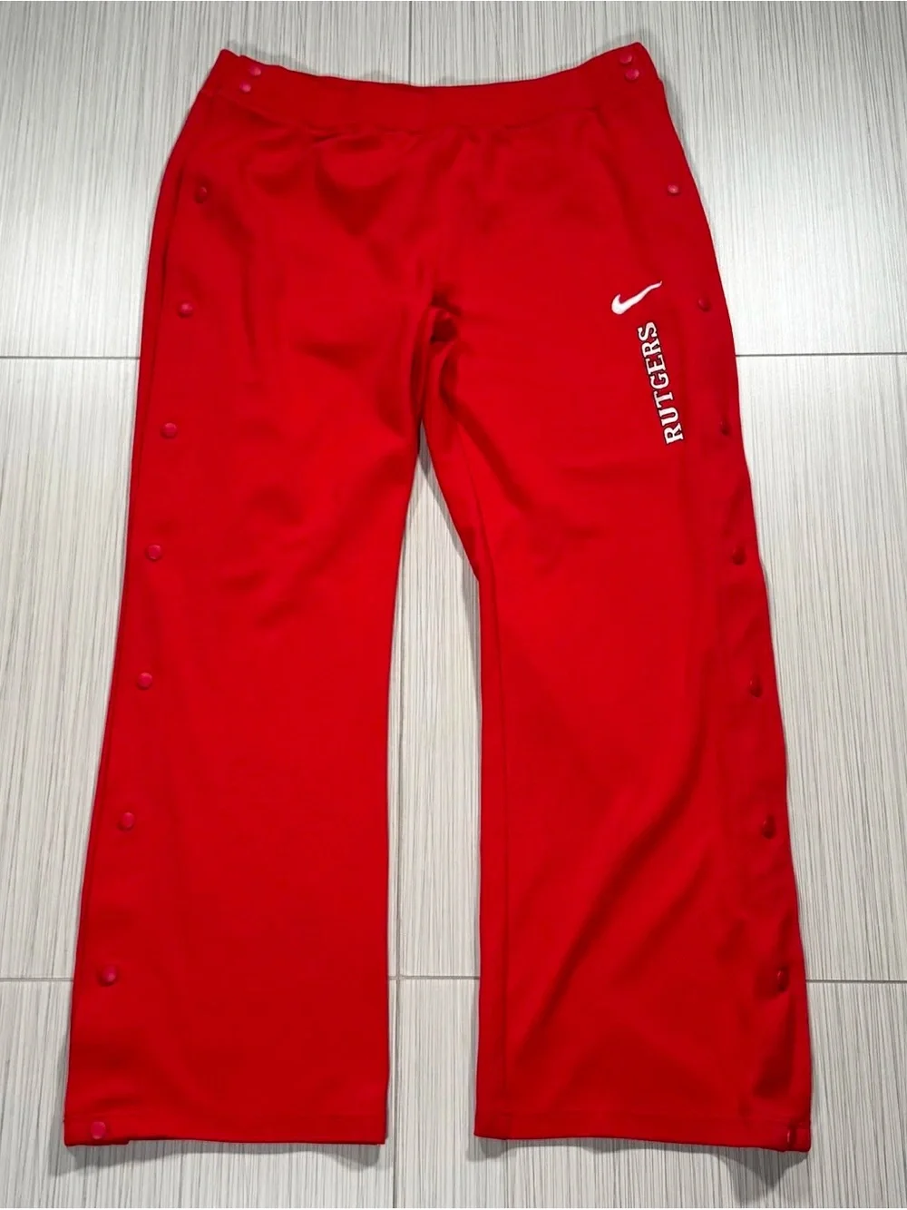 Vintage Nike Elite Rutgers University Scarlet Knights Pants (Size XL)